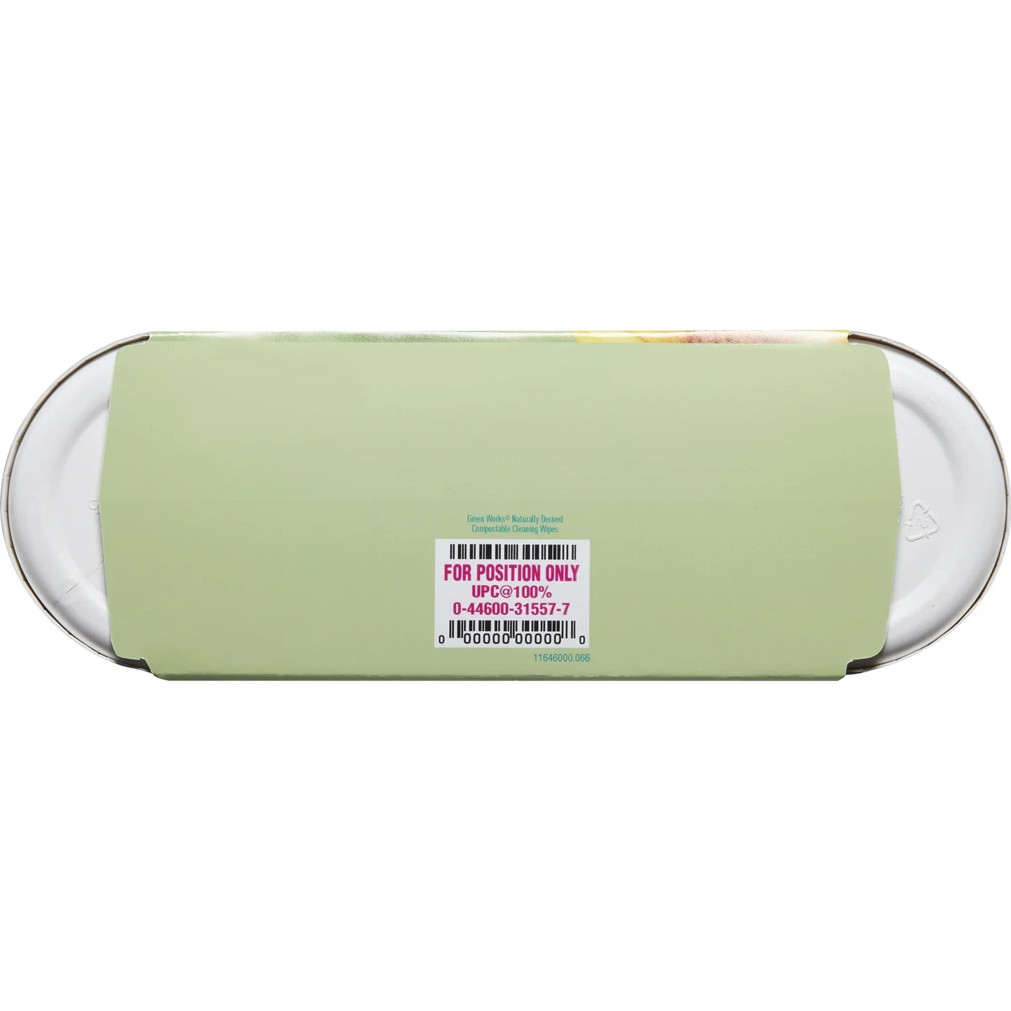 (3 pack) Green Works Compostable Cleaning Wipes, Biodegradable Cleaning Wipes - Water Lily, 30 ct